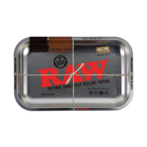 RAW Rolling Tray silver mini